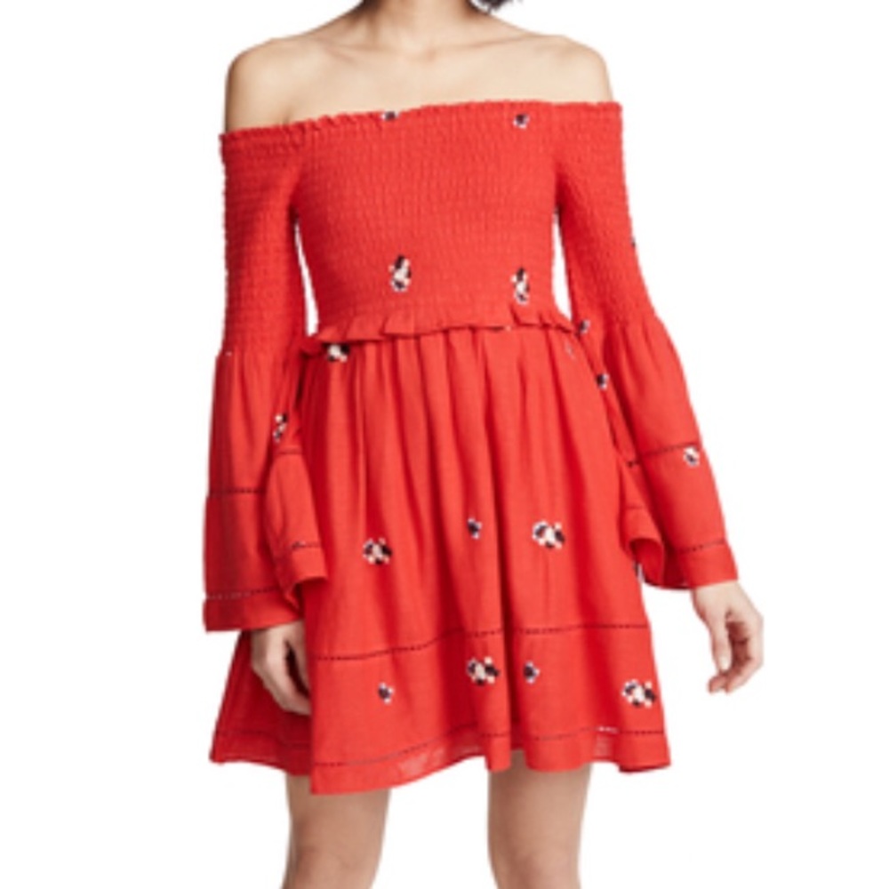 Free People Counting Daisies Dress